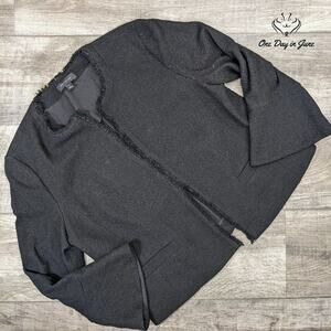 Ann Taylor Frill Edge Blazer Size 14